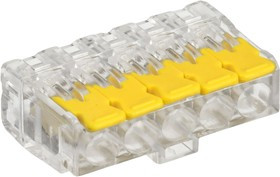 UKZ60-415-050, Строительно-монтажная клемма СМК 228-415 (50шт/упак) IEK UKZ60-415-050, Строительно-монтажная клемма СМК 228-415 (50шт/упак) IEK