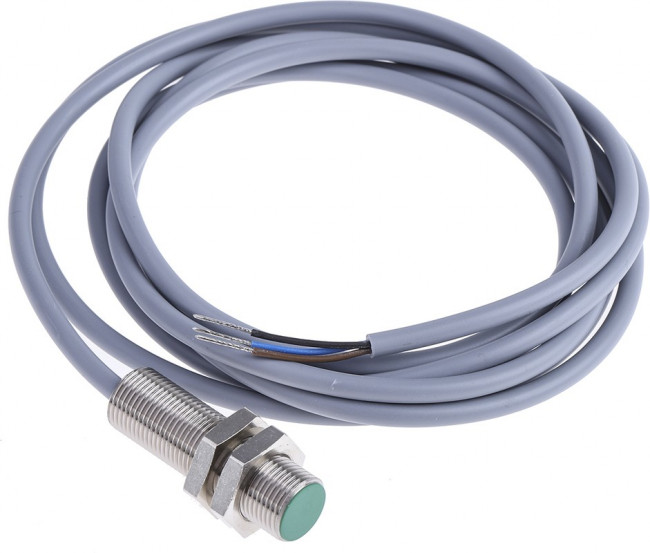 IFRM12P1702/L, Датчик: индуктивный, Конф.выхода: PNP / NO, 0-4мм, 10-30ВDC, М12