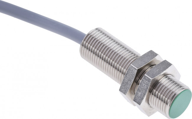 IFRM12P1702/L, Датчик: индуктивный, Конф.выхода: PNP / NO, 0-4мм, 10-30ВDC, М12