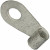 322727, Budget Uninsulated Ring Terminal, M6 (1/4) Stud Size, 6.6mm² to 10.5mm² Wire Size