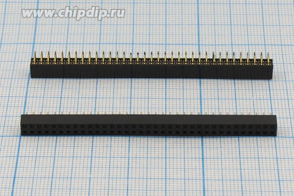 Разъем PBD2-2x35 розетка, шаг P2.0, контакты 70P, монтаж на плату