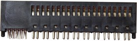 2345246-1, Standard Card Edge Connectors 2X10P-2X10S,VERTICAL HD+ CE
