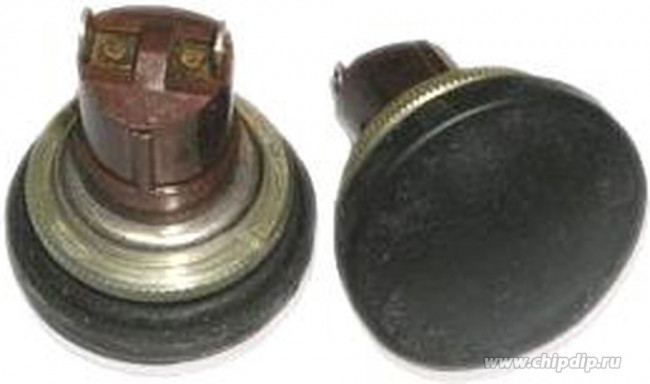 К-1-1П 24мм (металл), 1 замыкание, черный протектор, год 2023