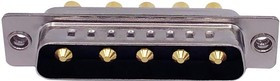 681M5W5103L101, Комбинированный разъем D Sub, Power-D 681M Series, DB-5W5, Штекер, 5 контакт(-ов), 5 Силовых 681M5W5103L101, Комбинированный разъем D Sub, Power-D 681M Series, DB-5W5, Штекер, 5 контакт(-ов), 5 Силовых