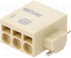 14010313110334, Разъем самозажимная клемма, har-flexicon, 2,54мм, 24-20AWG, 6А