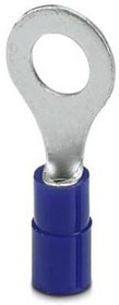 C-RCI 2,5/M6, Клемма с кольцевым наконечником, M6, 1/4", 14 AWG, 2.5 мм², Синий