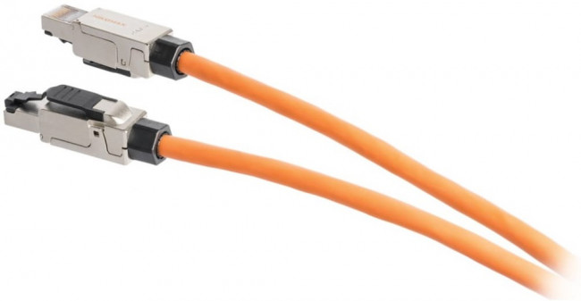 Коннектор RJ45/8P8C под витую пару, полный экран, металлик NMC-RJ88SE2-NT-MT Коннектор RJ45/8P8C под витую пару, полный экран, металлик NMC-RJ88SE2-NT-MT