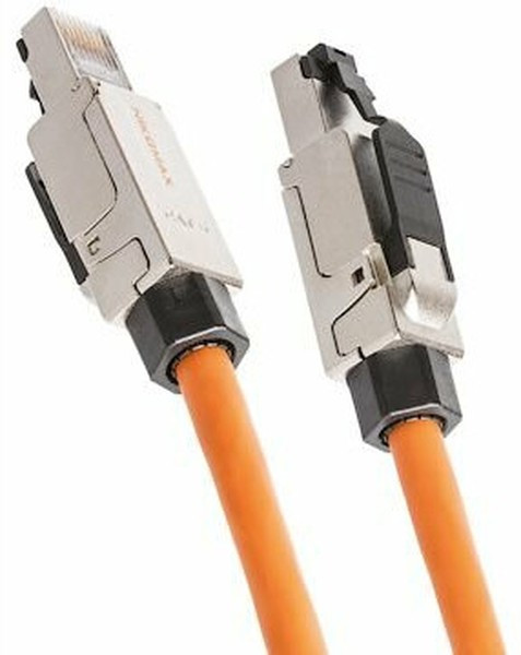 Коннектор RJ45/8P8C под витую пару, полный экран, металлик NMC-RJ88SE2-NT-MT Коннектор RJ45/8P8C под витую пару, полный экран, металлик NMC-RJ88SE2-NT-MT