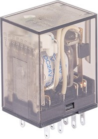 RP-403.DL, Реле 4 пер. 24VDC, 5A/ 250VAC со светодиодом