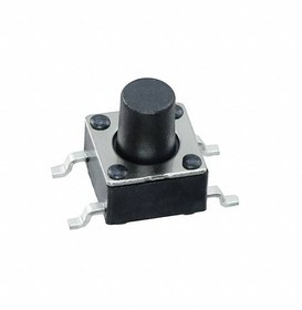 TL3301EF160QG, Tactile Switches SMT Tact Switch SPST-NO 0.05A 12V