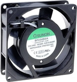 SF23080AT.2082HBL.GN (JA0825H2B), Вентилятор 220В, 80х80х25мм, подшипник качения 2400 об/мин SF23080AT.2082HBL.GN (JA0825H2B), Вентилятор 220В, 80х80х25мм, подшипник качения 2400 об/мин