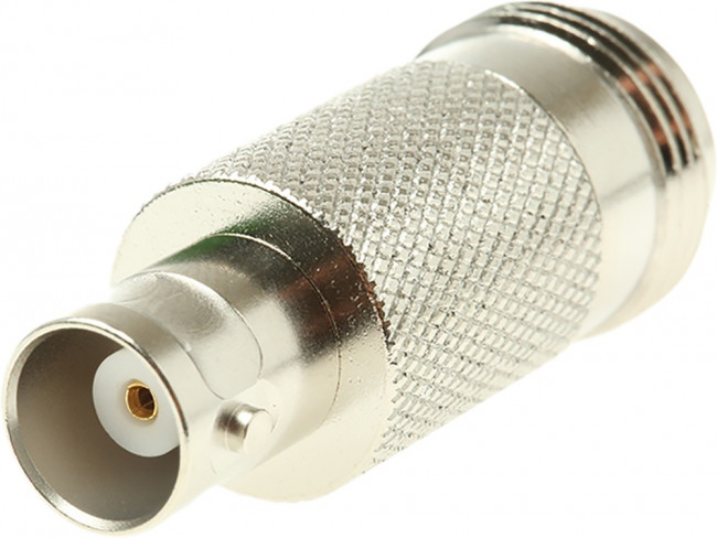 J01008A0088, Straight RF Adapter BNC Socket to N Socket