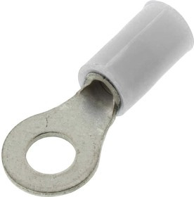 50840, Клемма с кольцевым наконечником, M4, #8, 14 AWG, 2.15 мм², PIDC STRATO-THERM, Белый