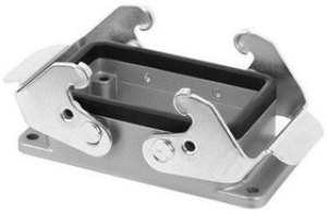 C14610F0100001, Heavy Duty Power Connectors Bulkhead Housing w/ Gasket SZ E10 C14610F0100001, Heavy Duty Power Connectors Bulkhead Housing w/ Gasket SZ E10