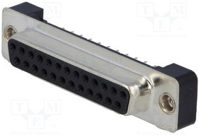 DB25-SA-M2, Разъем D-Sub; PIN: 25; гнездо; "мама"; прямой; THT