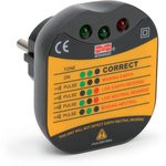 13-1260, Тестер розеток MS6860D