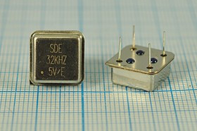 Кварцевый генератор часовой 32кГц 5В, HCMOS/TTL в корпусе HALF=DIL8 гк 32 \\HALF\T/CM\5В\OSCH\SDE