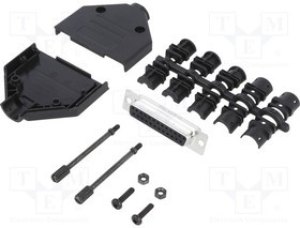 DTPKP-25FSSL, Разъем D-Sub; PIN: 25; "мама"; прямой; пайка; на п DTPKP-25FSSL, Разъем D-Sub; PIN: 25; "мама"; прямой; пайка; на п