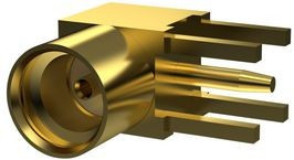 PCB.MMCXFRAJ.A.J, RF Connectors / Coaxial Connectors MMCX(F)RA FOR PCB MOUNT AU PLATING Total Length 6.9mm