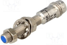 IM05-0B8NS-ZT1, Датчик: индуктивный, Конф.выхода: NPN / NO, 0-0,8мм, 10-30ВDC, M5