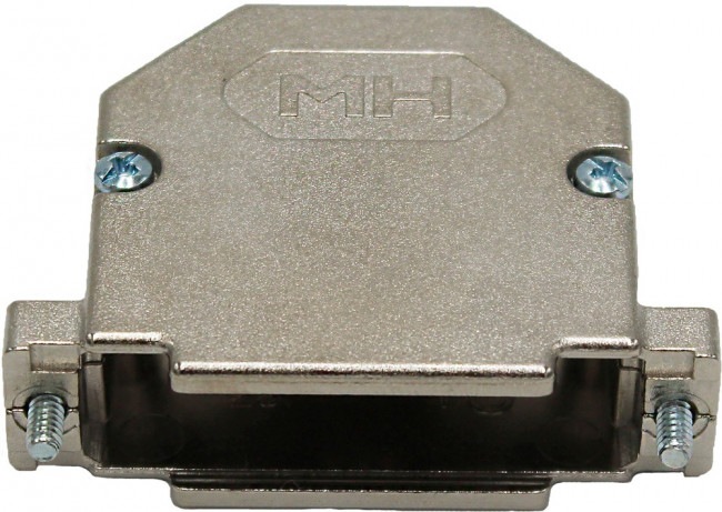 MHDU45ZK25-K, MHDU45 Series Zinc Angled D Sub Backshell, 25 Way, Strain Relief MHDU45ZK25-K, MHDU45 Series Zinc Angled D Sub Backshell, 25 Way, Strain Relief