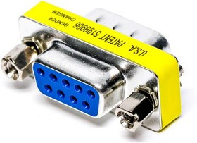 GCLP09M09F, D-Sub Adapters &amp; Gender Changers Mini Gender Changer 9P Male-Female