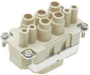 09380082753, Heavy Duty Power Connectors FEMALE INSERT HAN 24B SCW TERM