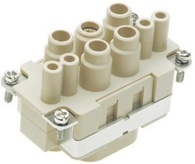 09380082753, Heavy Duty Power Connectors FEMALE INSERT HAN 24B SCW TERM 09380082753, Heavy Duty Power Connectors FEMALE INSERT HAN 24B SCW TERM