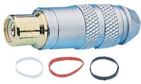 RND 205-01351, RCA Connector 6mm, Socket, Straight