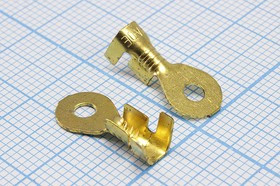 Клемма"O" d 2,5, латунь; №2629 клемма"O" d 2,7\0,5\S0,5~1,5\ лат\\\SKN1-02\