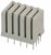 120953-2, Z-PACK HM Series Straight Through Hole Mount PCB Socket, 5-Contact, Solder Termination 120953-2, Z-PACK HM Series Straight Through Hole Mount PCB Socket, 5-Contact, Solder Termination