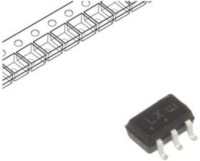 NL17SZ17DFT2G, IC: digital; buffer,non-inverting; Ch: 1; SMD; SC88A; 1.65?5.5VDC NL17SZ17DFT2G, IC: digital; buffer,non-inverting; Ch: 1; SMD; SC88A; 1.65?5.5VDC