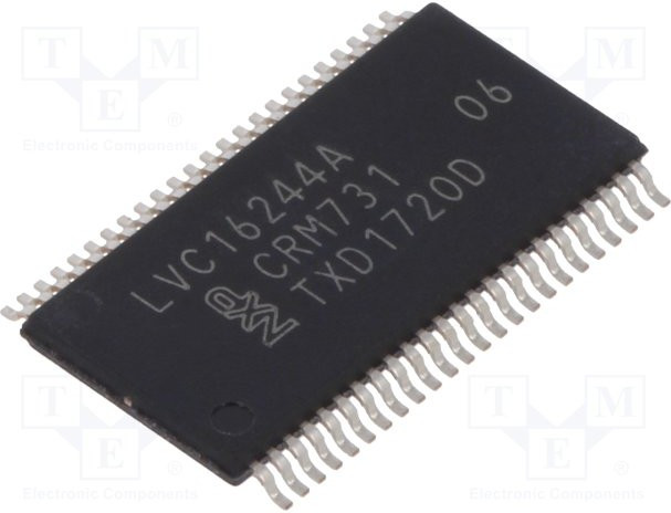 74LVC16244ADGG,112, Buffer/Line Driver 16-CH Non-Inverting 3-ST CMOS 48-Pin TSSOP Bulk 74LVC16244ADGG,112, Buffer/Line Driver 16-CH Non-Inverting 3-ST CMOS 48-Pin TSSOP Bulk