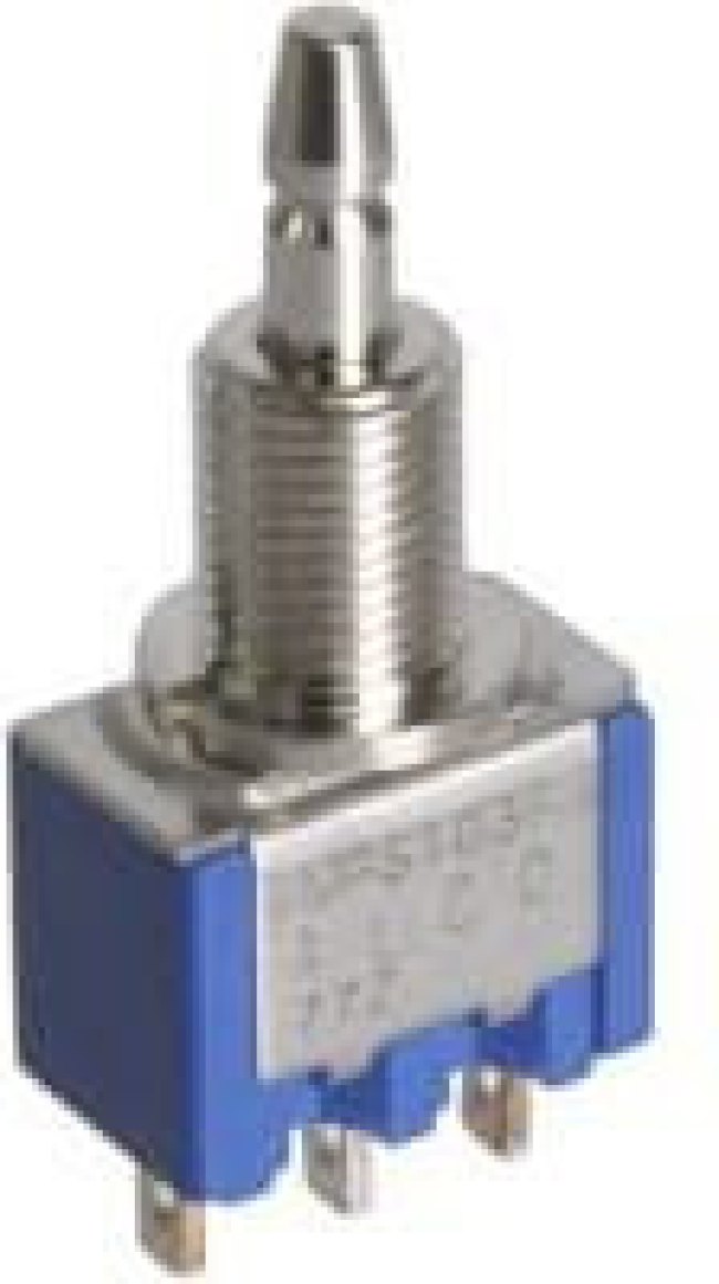 MPS103F, Кнопочный переключатель, Серия MPS, SPDT, Вкл.-(Вкл.), Plunger