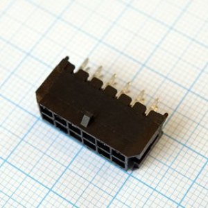 KLS1-XM1-3.00-2X06-S, (MF3-2x06MA), Разъем низковольтного питания, вилка KLS1-XM1-3.00-2X06-S, (MF3-2x06MA), Разъем низковольтного питания, вилка