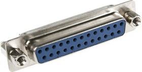 DPBS-25F (DS1034-25F) с креплением, Гнездо на плату 25pin