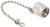 202101-13, RF Connector Accessories TNC CAP CHAIN 202101-13, RF Connector Accessories TNC CAP CHAIN