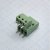 DG381B-3.81- 06P-14-00A(H), (зелёный 2*3), Винтовой клеммный блок c рельефной обоймой, 6 контактов. Серия DG381B-3.81