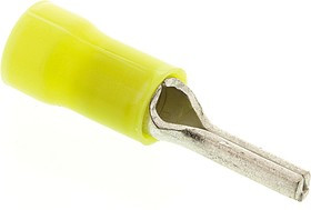 165085-0, PLASTI-GRIP Insulated, Tin Circular Connector Contact, 2.6mm² to 6.6mm², 12AWG to 10AWG, 2.5mm Pin