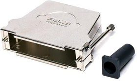 173111-0080, D-Sub Backshells FCT HOOD S5 45 DEG MTL W/THMBSCRW