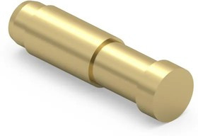 1980-0-00-15-00-00-03-0, Circuit Board Hardware - PCB Spring-Loaded Target Contact with Flat Face