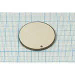 Ультразвуковой диск диаметром 28мм и толщиной 2.1мм, пэу 28x 2,1\диск\1,00МГц\\\\ JYYT1,00A28AD0H4-T