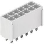 4282-1-0100-12-SP, Conn Wire to Board M 12 POS 4.2mm Solder ST Top Entry Thru-Hole Tray