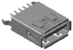 0484080003, USB Connectors USB REC 4P VT TYPE A 15AU