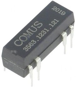 3563.1231.121, Реле: герконовое, SPDT, Uобмотки: 12ВDC, 400мА, макс.100ВDC, 5Вт 3563.1231.121, Реле: герконовое, SPDT, Uобмотки: 12ВDC, 400мА, макс.100ВDC, 5Вт