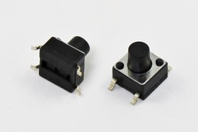 Тактовая кнопка, 6.0x 6.0x 7.0, алгоритм работы NO, TD-06XG