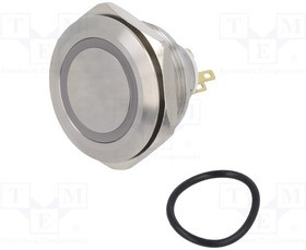 LAS1GQ30-11EB24VS, Переключатель: антивандальный, Пол: 2, SPDT, 3A/220ВAC, 5A/24ВDC