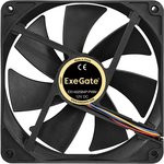 Вентилятор ExeGate EX14025B4P-PWM, 140x140x25 мм, двойной шарикоподш, 4pin, PWM, 28dBA Вентилятор ExeGate EX14025B4P-PWM, 140x140x25 мм, двойной шарикоподш, 4pin, PWM, 28dBA