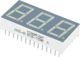 BC56-11EWA, Индикатор 14.2мм 3х7 красный ОК, 6.4мКд