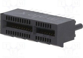 MX-87715-9002, Разъем карты PCI Express 36 контакта шаг 2мм монтаж в отверстие лоток